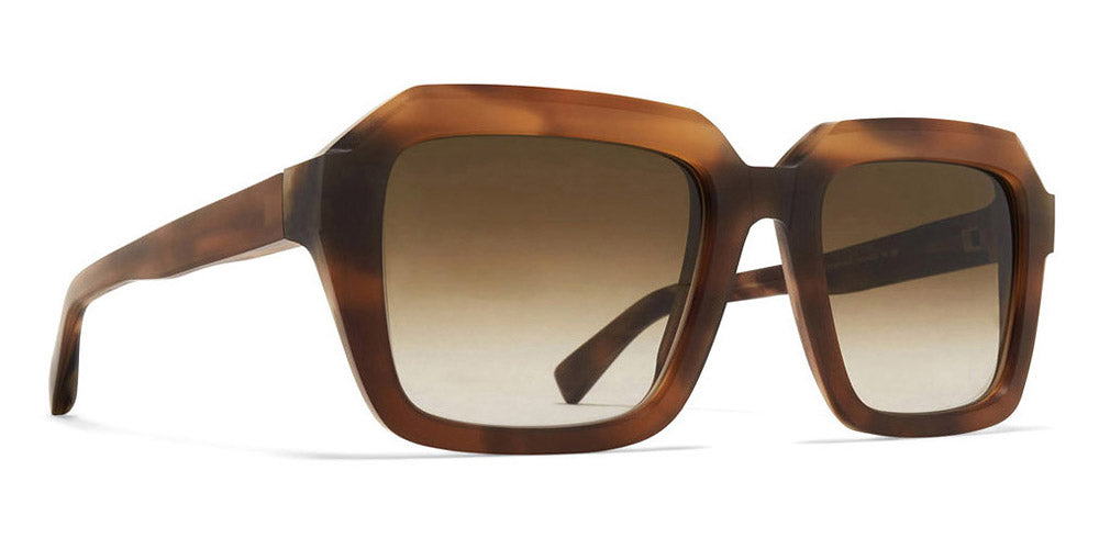 Mykita® KILENDA MYK KILENDA Chilled Raw Galapagos/Silver/Raw Brown Gradient 54 - Chilled Raw Galapagos/Silver/Raw Brown Gradient Sunglasses