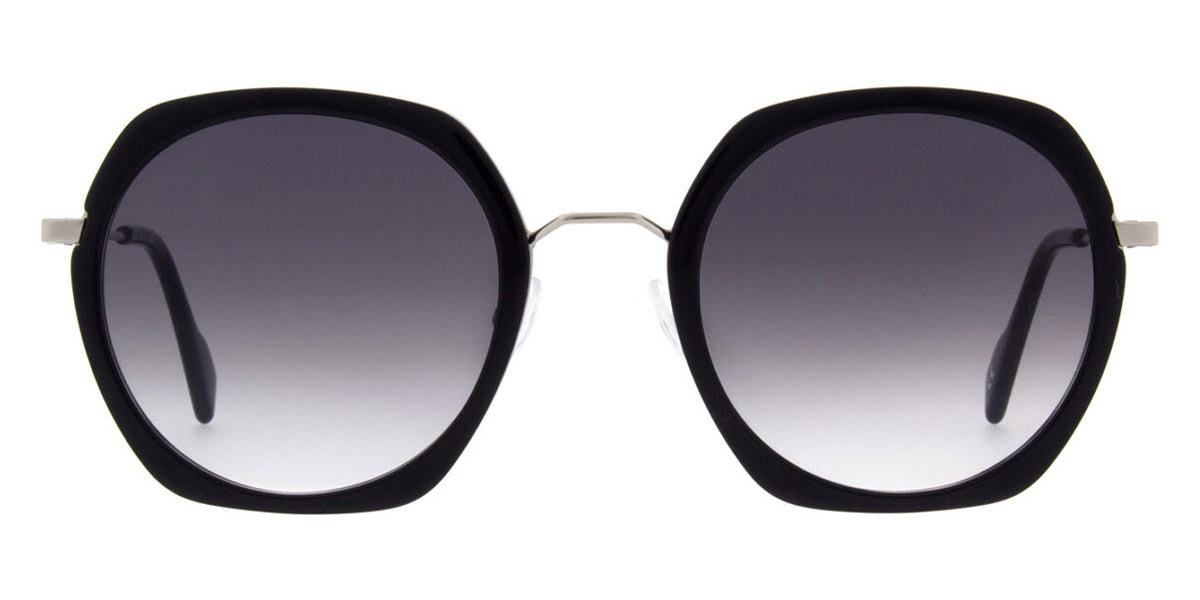 Andy Wolf® Myrtle Sun ANW Myrtle Sun 01 50 - Black/Silver Sunglasses