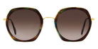 Andy Wolf® Myrtle Sun ANW Myrtle Sun 03 50 - Green/Brown Sunglasses