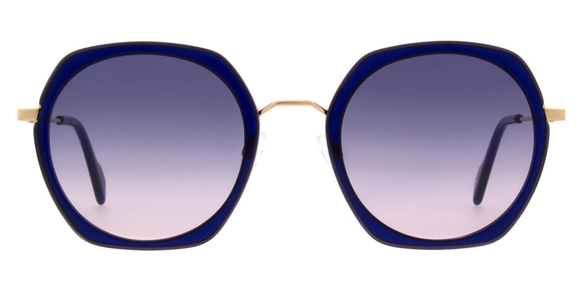 Andy Wolf® Myrtle Sun ANW Myrtle Sun 04 50 - Blue/Rosegold Sunglasses