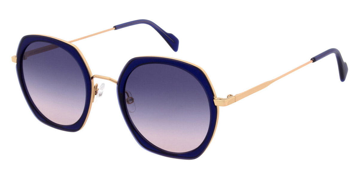 Andy Wolf® Myrtle Sun ANW Myrtle Sun 04 50 - Blue/Rosegold Sunglasses