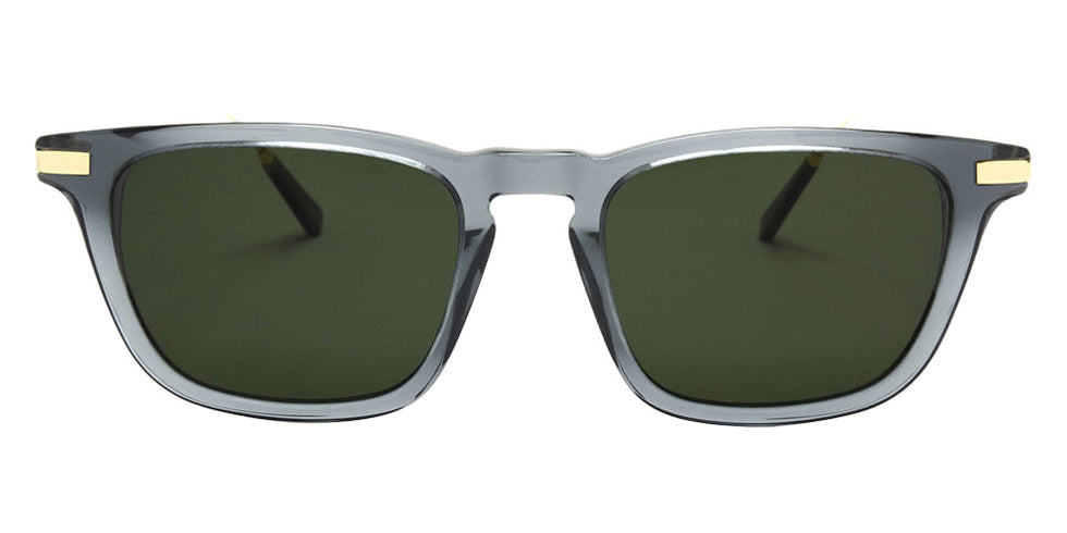 Native Ken® Barrow Sun - Translucent Grey/12k Hinges/Vintage G15 Sunglasses