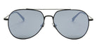 Native Ken® Bleecker Sun - Matte Black/Silver Mirrored Sunglasses