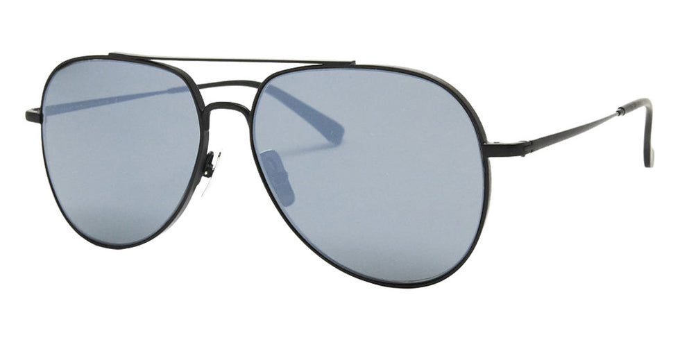 Native Ken® Bleecker Sun - Matte Black/Silver Mirrored Sunglasses
