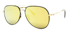 Native Ken® Bleecker Sun - Matte Black/12k Gold/Gold Mirrored Sunglasses