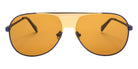 Native Ken® Bowery Sun - Navy/18K Gold Zero/Gold Mirror Polarized Sunglasses