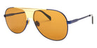 Native Ken® Bowery Sun - Navy/18K Gold Zero/Gold Mirror Polarized Sunglasses