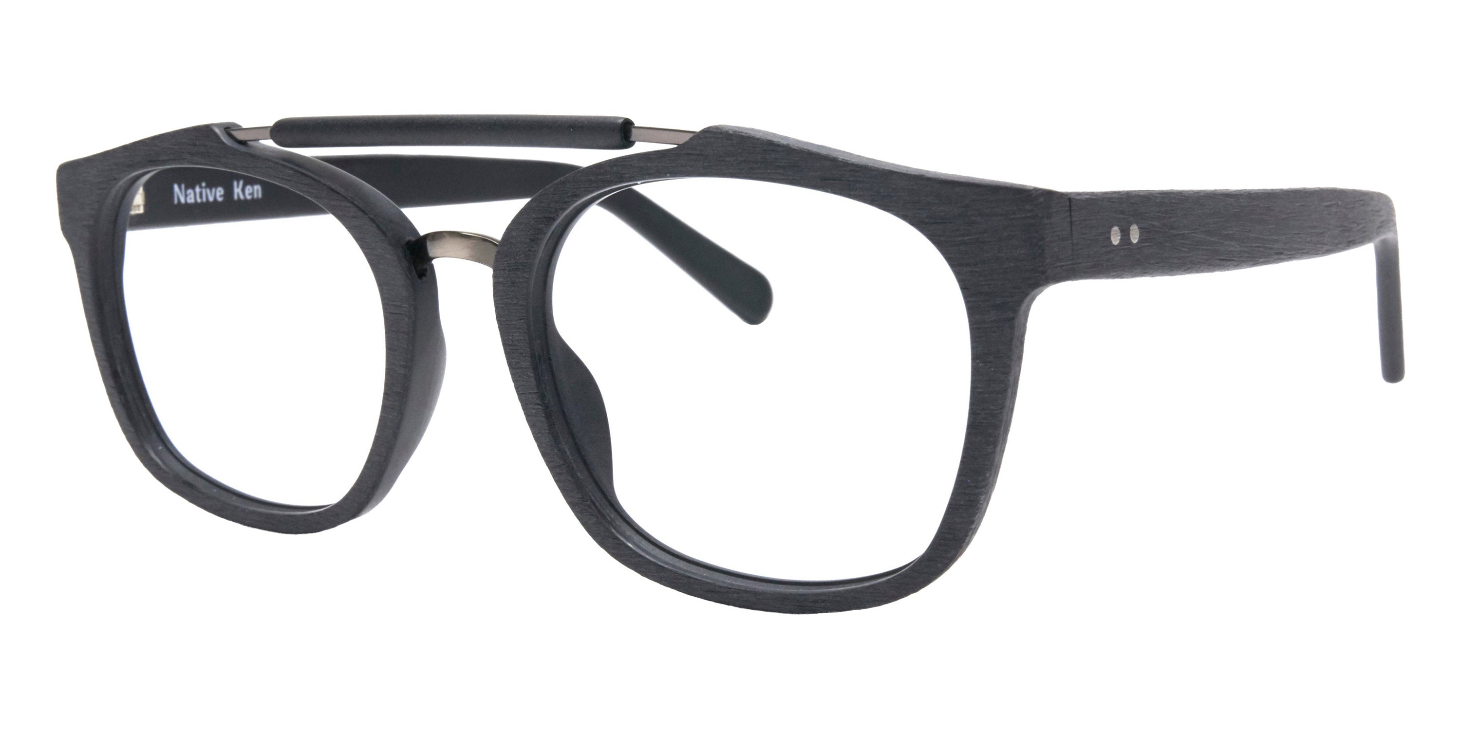 Native Ken® Chambers - Matte Black Eyeglasses
