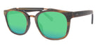 Native Ken® Chambers Sun - Camo Tortoise/Green Mirrored Polarized Sunglasses