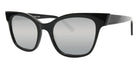 Native Ken® Elizabeth Sun - Shiny Black/Grey Silver Mirrored Lenses Sunglasses