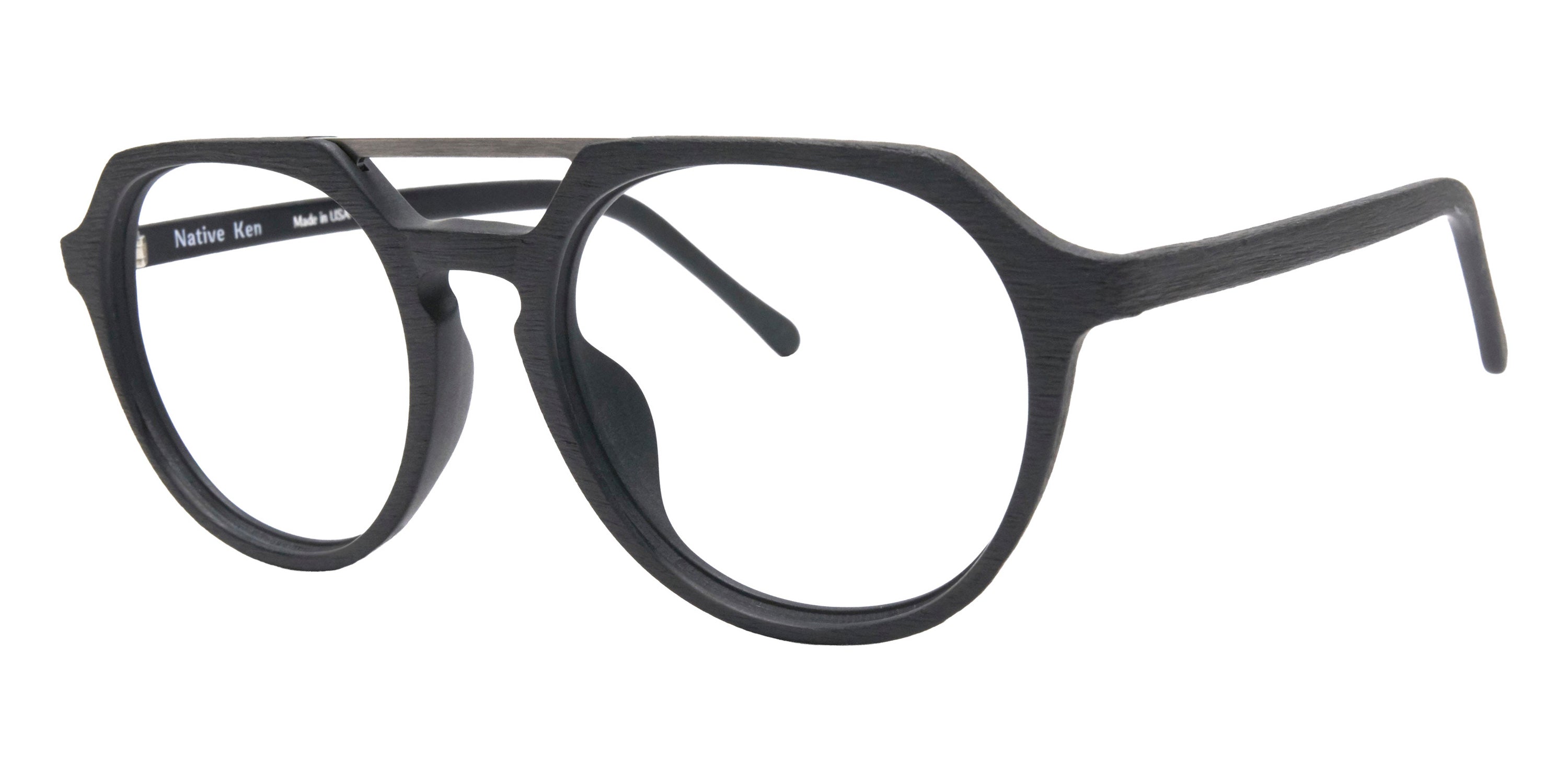 Native Ken® Fulton - Matte Black Eyeglasses