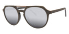 Native Ken® Fulton Sun - Chestnut/Silver Mirrored Polarized Sunglasses