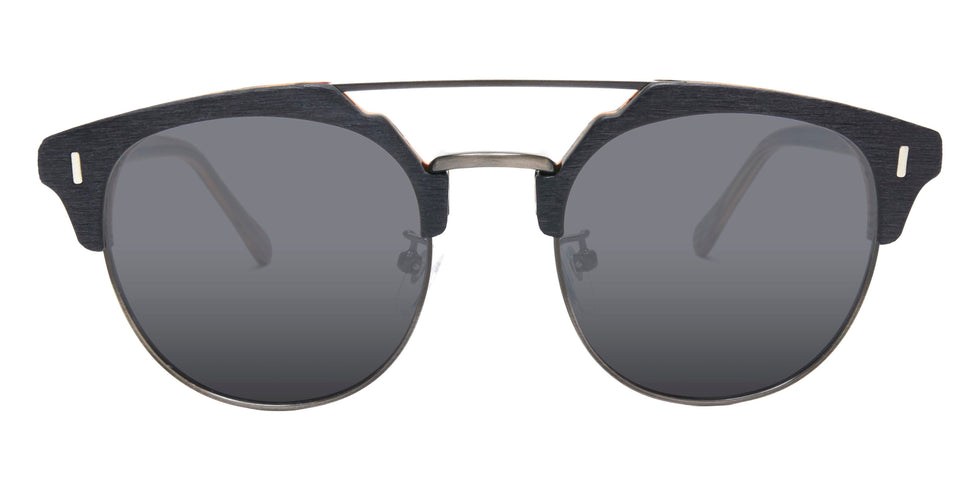 Native Ken® Hanover Sun - Two-Tone Brown on Black/Solid Grey Polarized Sunglasses