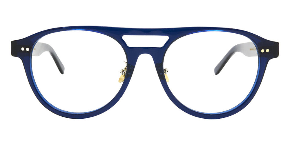 Native Ken® Hudson - Translucent Cobalt Blue/12k Hinges Eyeglasses