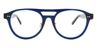 Native Ken® Hudson - Translucent Cobalt Blue/12k Hinges Eyeglasses