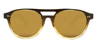 Native Ken® Hudson Sun - Light Brown Fade/12k Hinges/Gold Mirrored Sunglasses