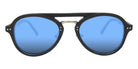Native Ken® Reade Sun - Matte Black/Blue Mirrored Polarized Sunglasses