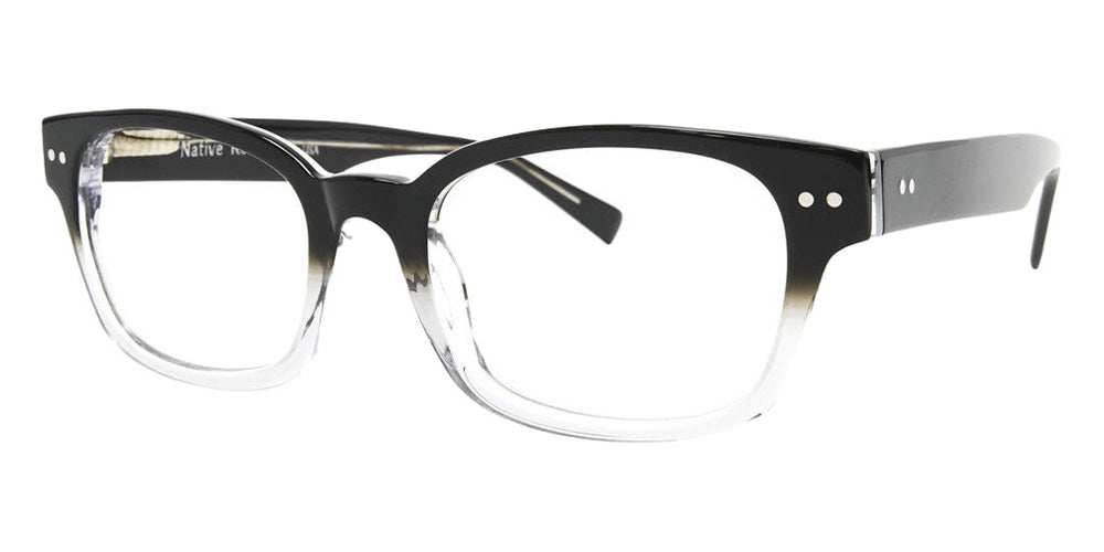 Native Ken® Ridge - Black Smoke Fade Eyeglasses