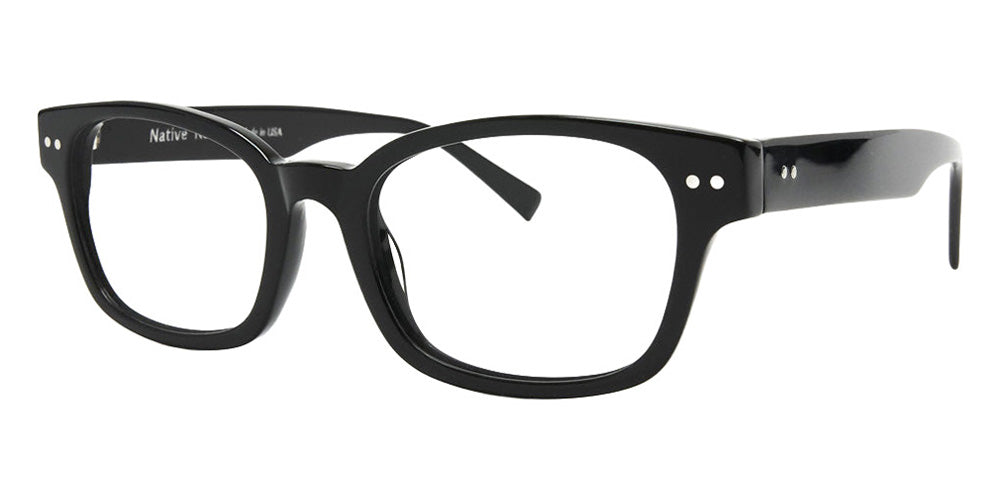 Native Ken® Ridge - Shiny Black Eyeglasses