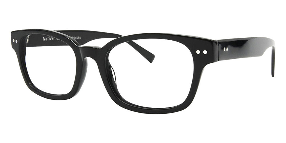 Native Ken® Ridge - Shiny Black Eyeglasses