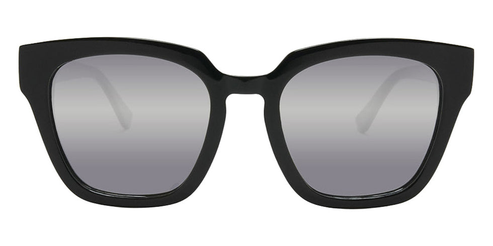 Native Ken® Spring Sun - Shiny Black/Solid Grey Silver Mirrored Sunglasses