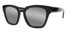 Native Ken® Spring Sun - Shiny Black/Solid Grey Silver Mirrored Sunglasses