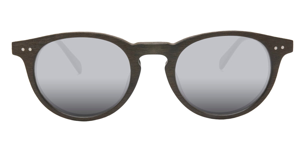 Native Ken® Spruce Sun - Chestnut/Silver Mirrored Polarized Sunglasses