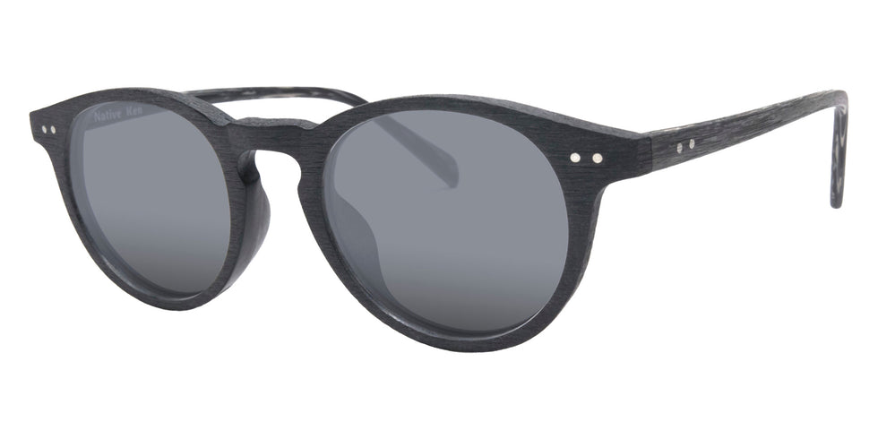 Native Ken® Spruce Sun - Matte Black/Grey/Solid Grey Polarized Sunglasses