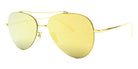 Native Ken® Thompson Sun - 18k Gold/Gold Mirrored Sunglasses