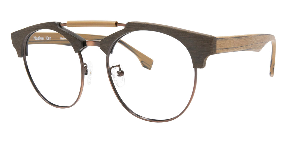 Native Ken® Vesey - Two-Tone Brown Eyeglasses