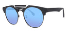 Native Ken® Vesey Sun - Matte Black/Solid Grey Polarized Sunglasses