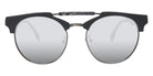 Native Ken® Vesey Sun - Matte Black/Grey/Silver Mirrored Polarized Sunglasses