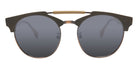 Native Ken® Vesey Sun - Two-Tone Brown/Solid Grey Polarized Sunglasses