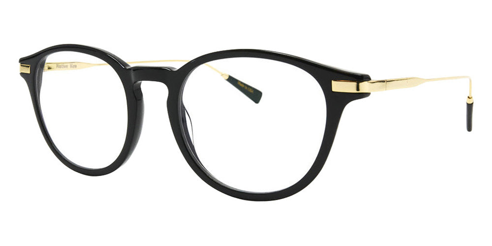 Native Ken® Waverly - Shiny Black/12k Hinges Eyeglasses