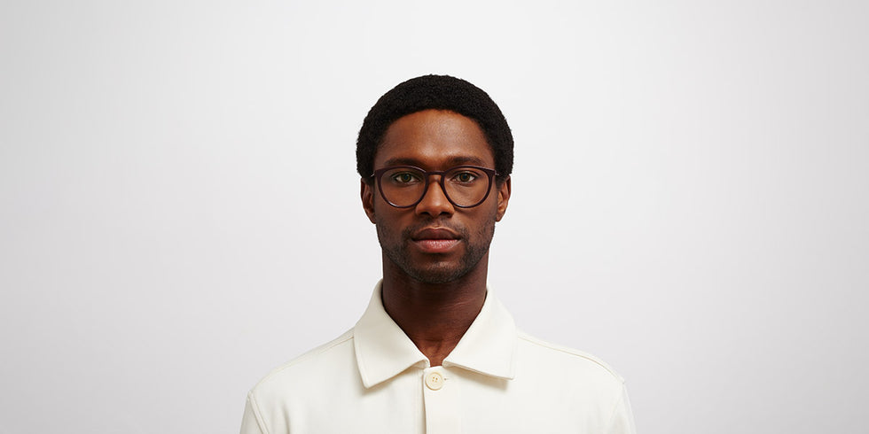 Mykita® NALA MYK NALA C126 Burgundy/Silk Purple Broncco 52 - C126 Burgundy/Silk Purple Broncco Eyeglasses
