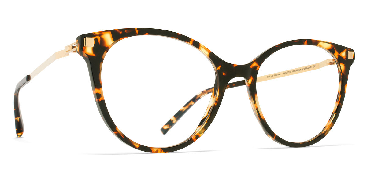 Mykita® NANOOK MYK NANOOK C12 Trinidad/Glossy Gold 51 - C12 Trinidad/Glossy Gold Eyeglasses