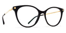 Mykita® NANOOK MYK NANOOK C6 Black/Glossy Gold 51 - C6 Black/Glossy Gold Eyeglasses
