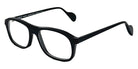 NaoNed® Arvor Eyeglasses - 2613-M Opaque brushed black / Black