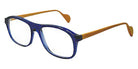 NaoNed® Arvor Eyeglasses - 2628-B Translucent blue / Golden ochre yellow