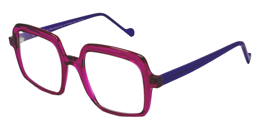 NaoNed® Aube Eyeglasses - 2618 Pink transluscent / Orchid violet