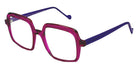 NaoNed® Aube Eyeglasses - 2618 Pink transluscent / Orchid violet