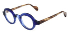 NaoNed® Bili Eyeglasses - 2605-B Translucent marbled blue / Clear horn