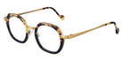 NaoNed® Boed NAO Boed 55en 47 - Two-Tone Black Tortoiseshell/Matte Light Khaki Eyeglasses