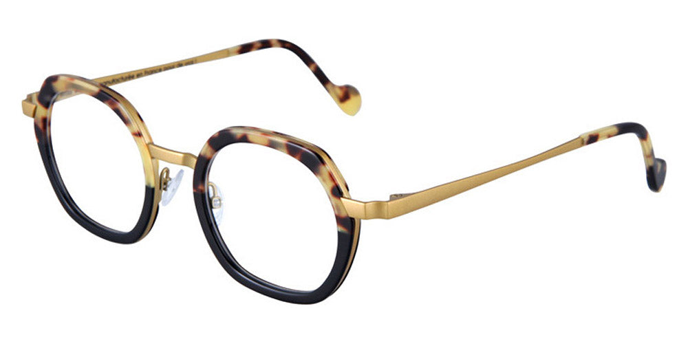 NaoNed® Boed NAO Boed 55en 47 - Two-Tone Black Tortoiseshell/Matte Light Khaki Eyeglasses