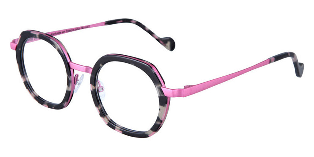 NaoNed® Boed NAO Boed 82n 47 - Gray Tortoiseshell/Dark Candy Pink Eyeglasses