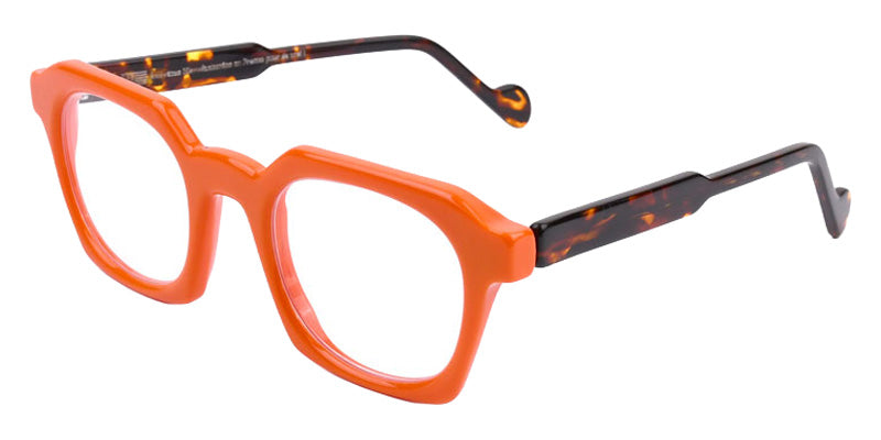 NaoNed® Helsinkiz Eyeglasses - 2511 Solid orange / Tortoiseshell