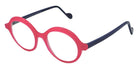 NaoNed® Horizon Eyeglasses - 2608 Fluorescent pink / Dark navy blue