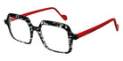 NaoNed® Julie Eyeglasses - 2611 Black tortoiseshell / Dark red