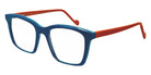 NaoNed® Lamer Eyeglasses - 2616 Dark blue / Dark orange