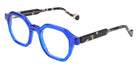 NaoNed® Madrig Eyeglasses - 2513 Transparent electric blue / Grey tortoiseshell